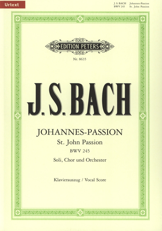 BACH J.S. - PASION SEGUN SAN JUAN -
