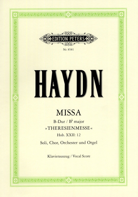 HAYDN J. - MISA SIb THERESIEN -
