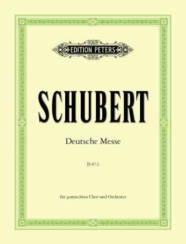 SCHUBERT F. - MISA FA M (MISA ALEMANA) - D.872