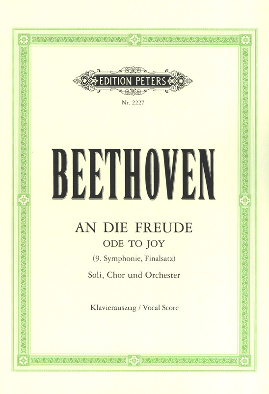BEETHOVEN L.V. - HIMNO A LA ALEGRIA DE LA SINFONIA Nº9 - OP.125