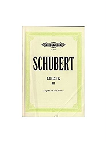 SCHUBERT F. - LIEDER V.3 (COMPLETO)   C/BAP -
