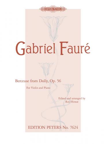 FAURE G. - BERCEUSE DE LA SUITE DOLLY OP.56