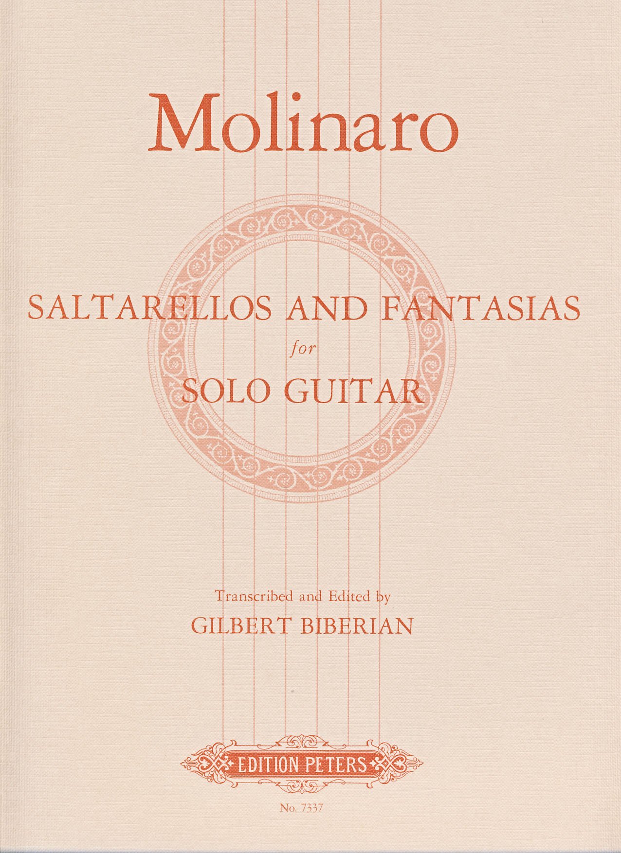 MOLINARO. - SALTARELLOS AND FANTASIAS (GUITARRA)
