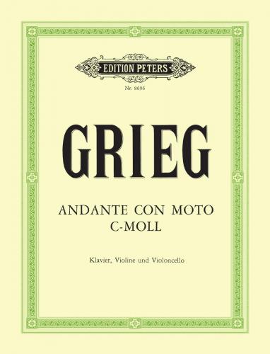 GRIEG E. - ANDANTE CON MOTO DOm TRIO CON PIANO