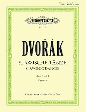 DVORAK A.- DANZAS ESLAVAS OP.46 V.1 (PIANO 4 MANOS)