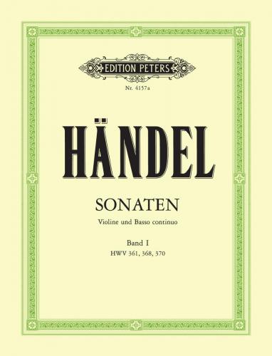 HANDEL G.F. - SONATAS V.1 (+CD) V/P