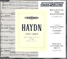 HAYDN J. - TRIOS (3)  CL/V/VC -( SOLO CD)