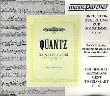 QUANTZ J.J. - CONCIERTO SOL M (SOLO CD)