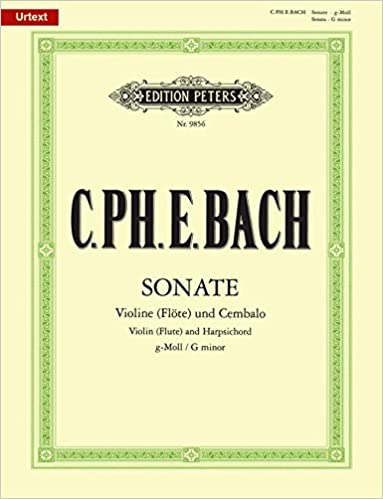 BACH C.P.E. - SONATA SOL m (+CD) -