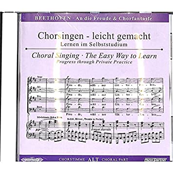 BEETHOVEN L.V. - CORO SINFONIA Nº9 - OP.125 -FANTASIA CORAL OP.80  (SOLO CD) VOZ ALTO