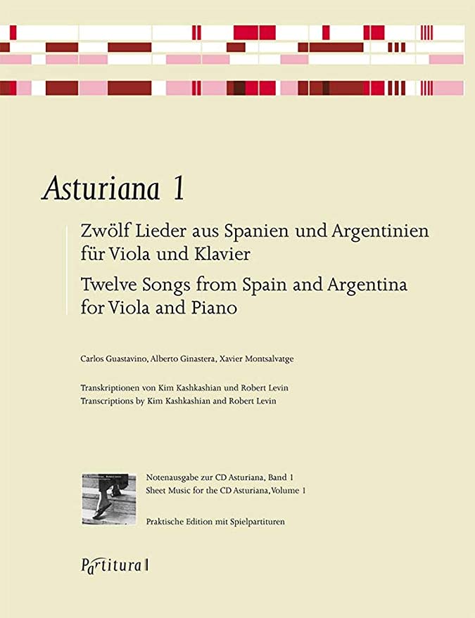 ALBUM - ASTURIANA V.1 VIOLA Y PIANO