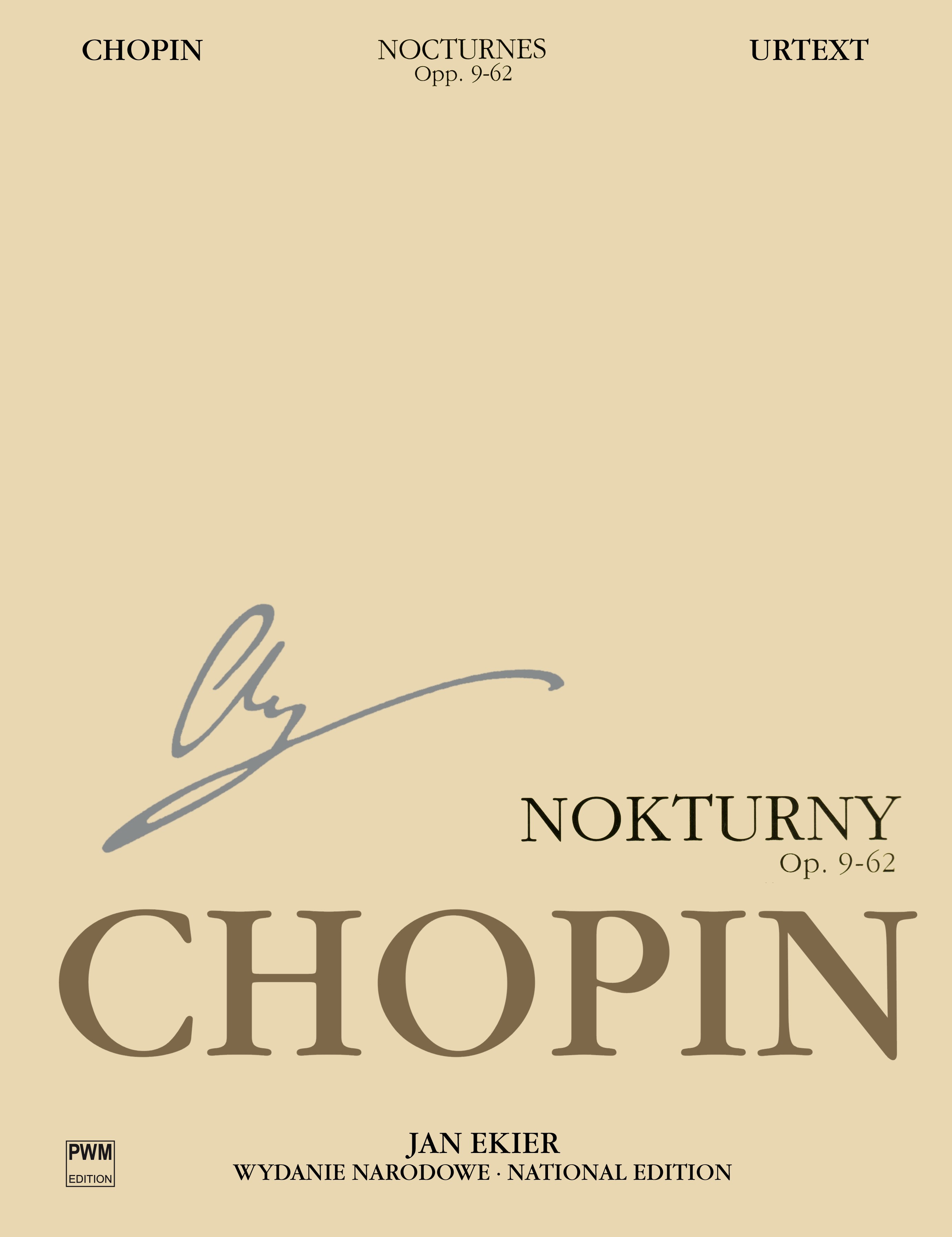 CHOPIN F. - NOCTURNOS, OP 9-62 URTEXT (J. EKIER)
