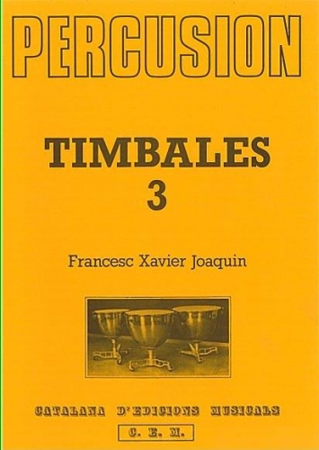 JOAQUIN X. - TIMBALES V.3 -PERCURSION