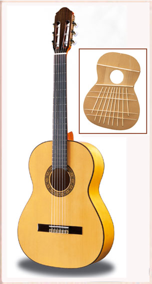 GUITARRA FLAMENCA - RAIMUNDO ESTUDIO MOD. 125F PINO