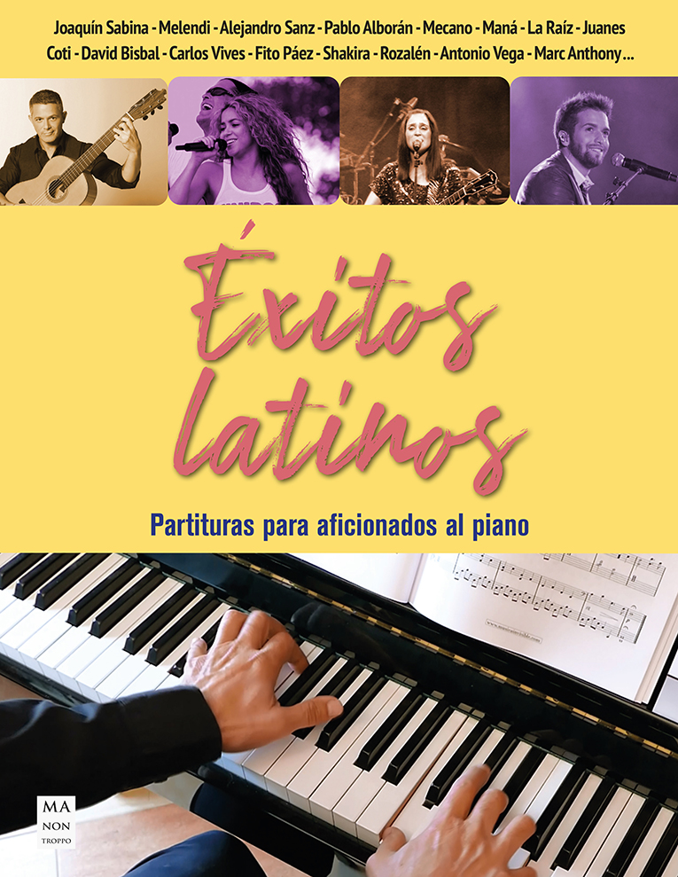 ALBUM - EXITOS LATINOS (36 TEMAS) ARR.FACILES PIANO