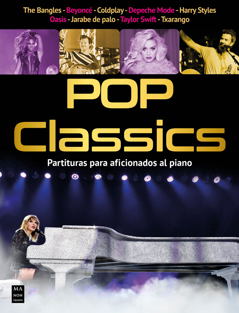 ALBUM - POP CLASSICS (44 EXITOS DEL POP) (ARR.FACILES PIANO) CON ACORDES