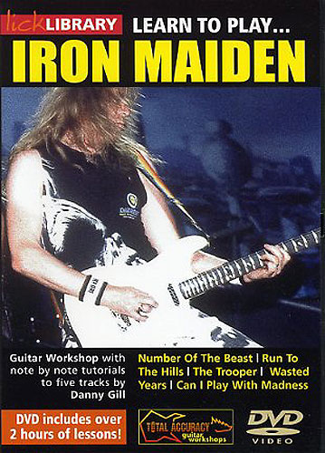 APRENDE A TOCAR IRON MAIDEN (DVD)