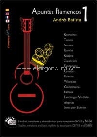 BATISTA A. - APUNTES FLAMENCOS Vº 1 +CD (GUI)