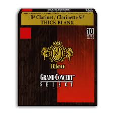 CAÑA CLARINETE -RICO GRAN CONCERT THICK BLANK 3 1/2