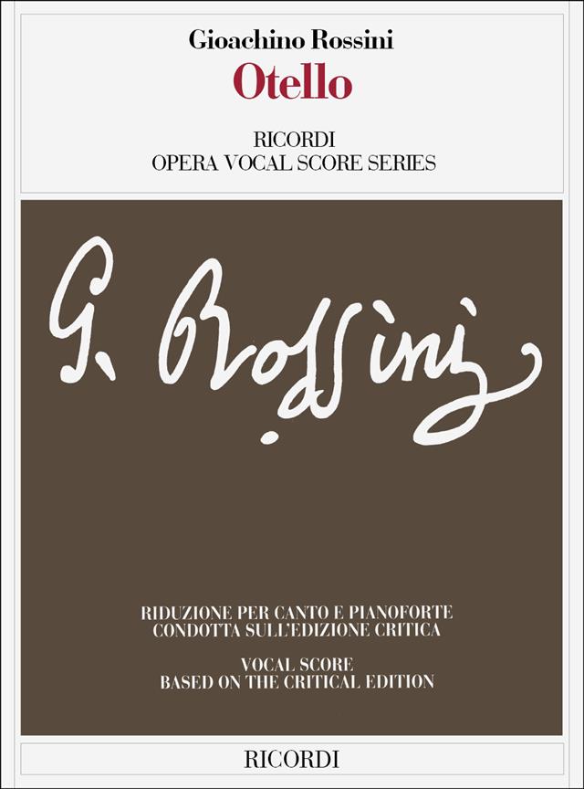 ROSSINO G. -OTELLO (CANTO Y PIANO)