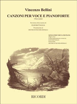 BELLINI V. - CANCIONES  (ALTA) (CANTO Y PIANO)