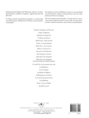 BELLINI V. - CANCIONES (VOZ MEDIA-GRAVE) V.2