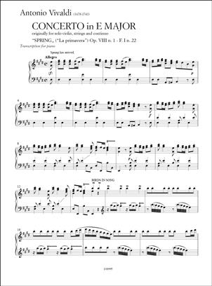 VIVALDI A. - LAS CUATRO ESTACIONES (P)