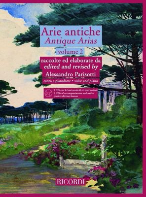 ALBUM - ARIAS ANTIGUAS V.2 (PARISOTTI) +CD