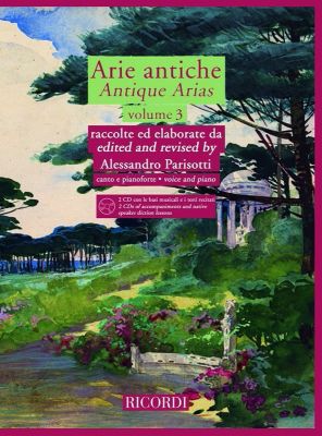 ALBUM - ARIAS ANTIGUAS V.3 (PARISOTTI) +CD