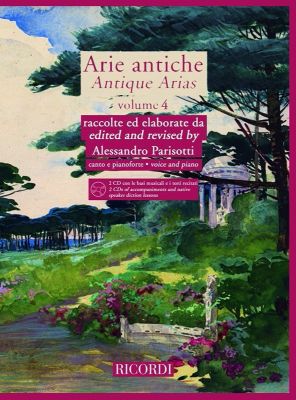ALBUM - ARIAS ANTIGUAS V.4 (PARISOTTI) +CD