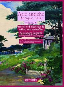 ALBUM - ARIAS ANTIGUAS V.5 (PARISOTTI) +CD