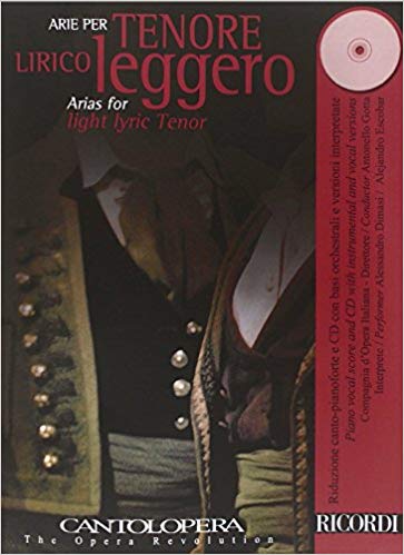 ALBUM - CANTOLOPERA ARIAS PARA TENOR -LIRICO LEGGERO (+CD) -