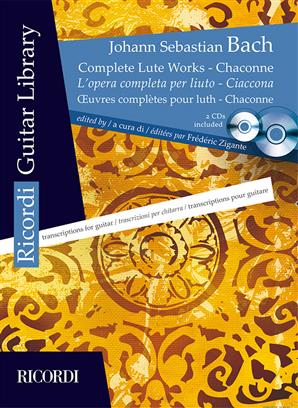 BACH J.S. - OBRA COMPLETA LAUD (TRAS.GUITARRA) +CD