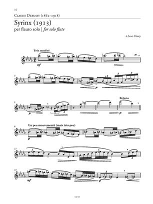 DEBUSSY C. - SYRINX - FLAUTA SOLA