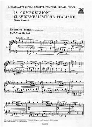ALBUM - COMPOSICIONES CLAVECINISTAS ITALIANAS