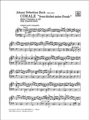 BACH J.S. - CORAL DE LA CANTATA Nº147 -