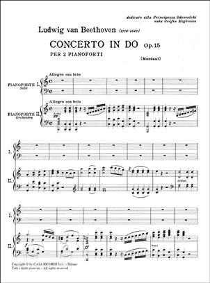 BEETHOVEN L.V. - CONCIERTO Nº1 DO M - OP.15