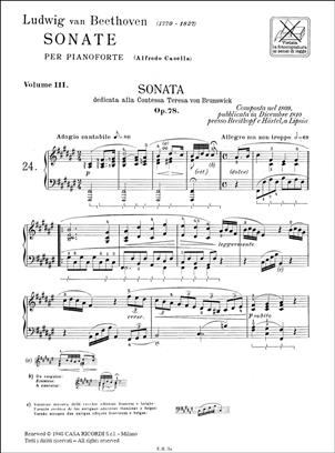 BEETHOVEN L.V. - SONATAS V.3 (24-32) (CASELLA) -