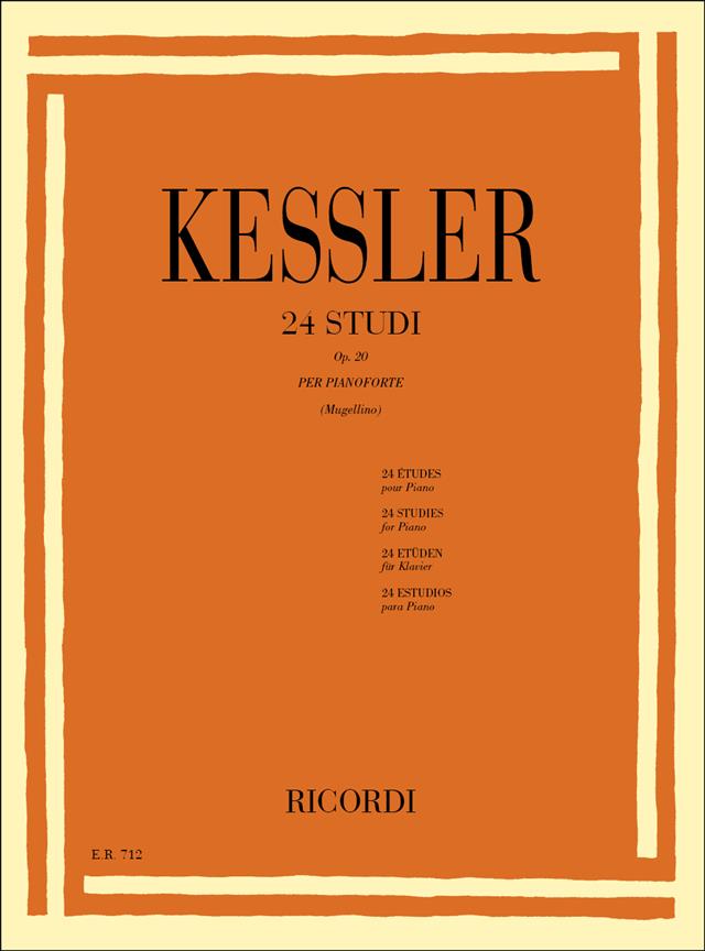 KESSLER J.C. - ESTUDIOS (24) - OP.20