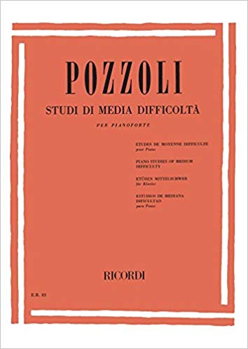 POZZOLI E. - ESTUDIOS MEDIANA DIFICULTAD - PIANO -