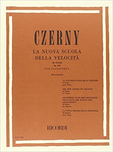 CZERNY C. - NUEVA ESCUELA DE LA VELOCIDAD - OP.834