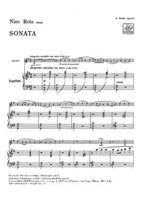 ROTA N. - SONATA -