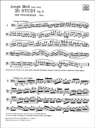 MERK J. - ESTUDIOS (20) - OP.11
