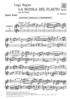 HUGUES L. - ESCUELA FLAUTA - OP.51 Nº4