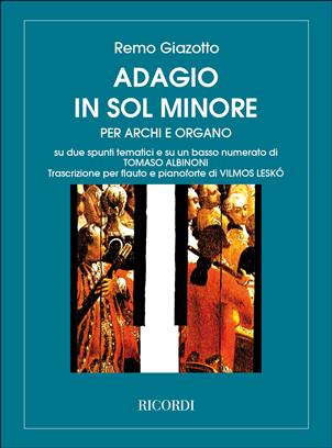 ALBINONI T. - ADAGIO SOL m - (FL/P)