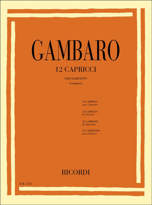 GAMBARO G.B. - CAPRICHOS (12) -