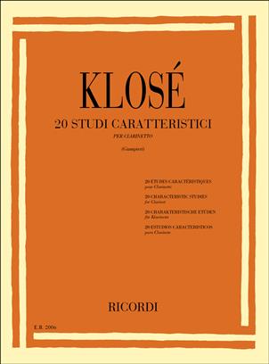 KLOSE H. - ESTUDIOS CARACTERISTICOS (20) -