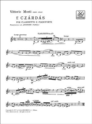 MONTI V. - CZARDA Nº1 - (PIANO)