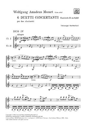 MOZART W.A. - DUOS V.2 (6) -