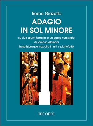 ALBINONI T / GIAZZZOTTO-   ADAGIO SOL m (SAXO/P)